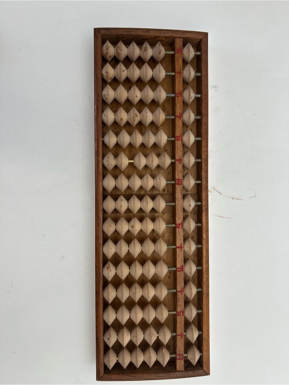 Gorgeous Vintage Soroban Wooden Abacus Calculator - Wood
